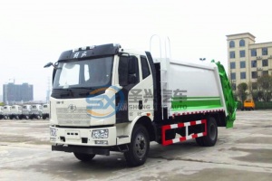 解放J6-12方压缩式垃圾车