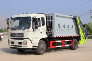 东风天锦12方压缩垃圾车